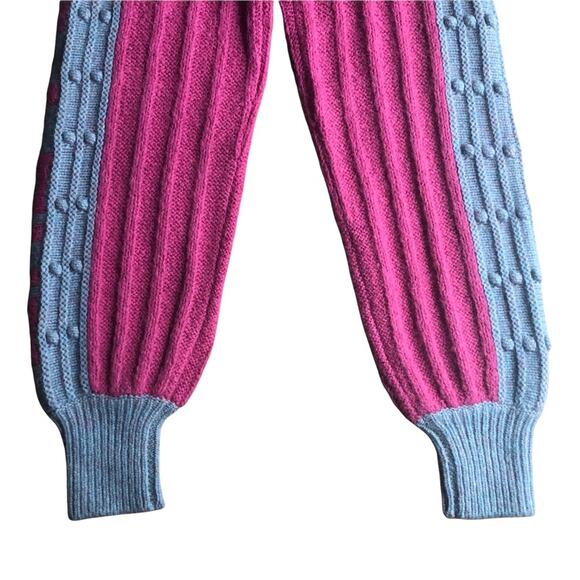 Loveshackfancy Landana Pink Knit Jogger Lounge Sleep Yoga Pants Size XS NWT - Picture 9 of 12